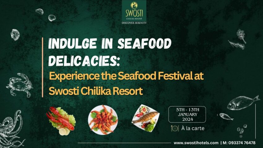 seafood festival at swosti chilika resort