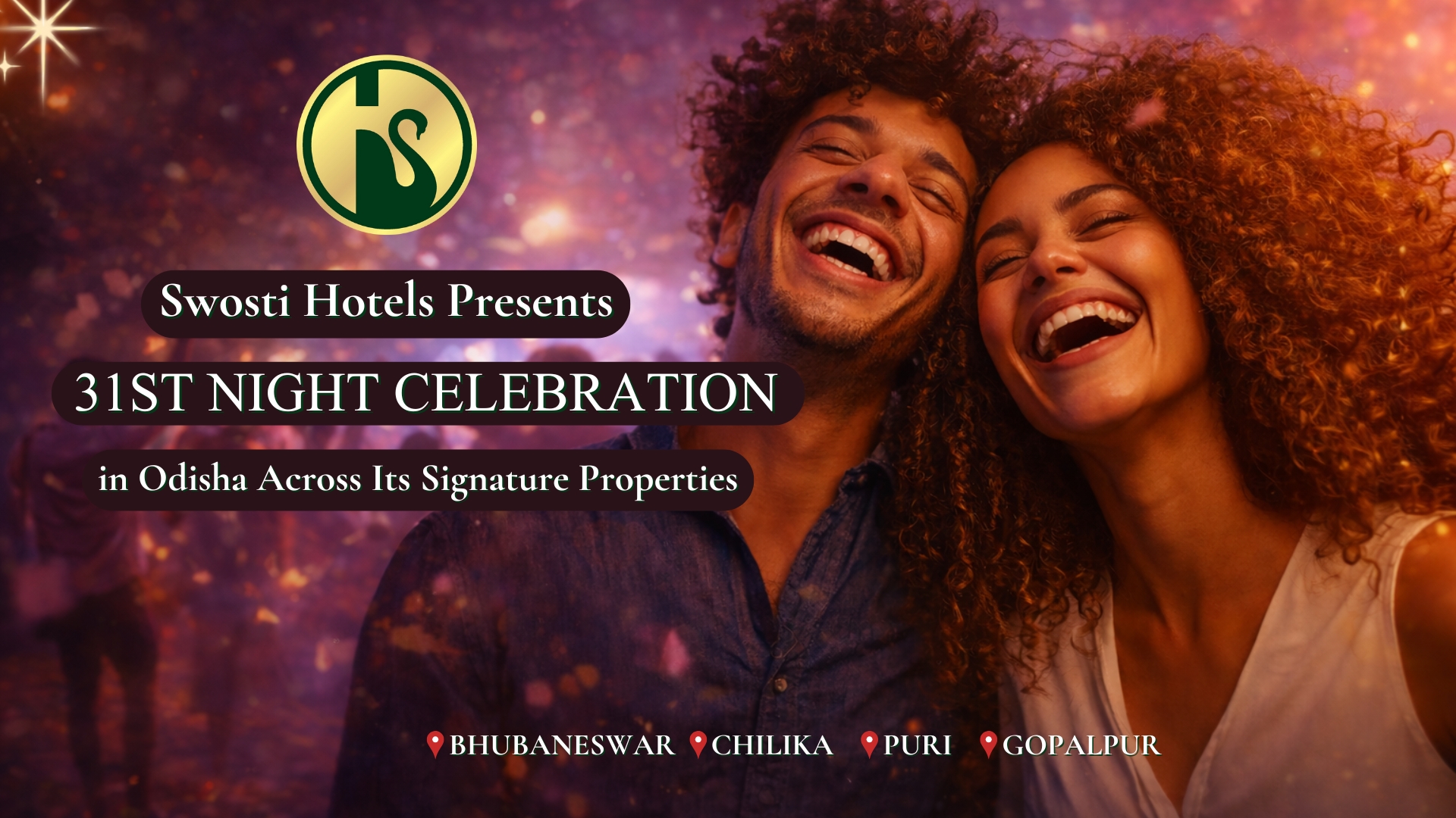 Swosti Hotels Presents 31st Night Celebration in Odisha Across Its ...